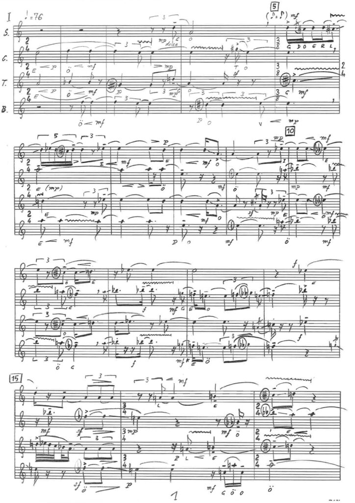 extrait Scelsi : Tre canti populari, transcription P.S. Meugé pour Xasax